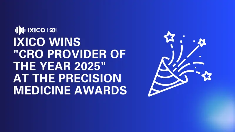 IXICO wins "CRO Provider of the Year 2025" at the Precision Medicine Awards